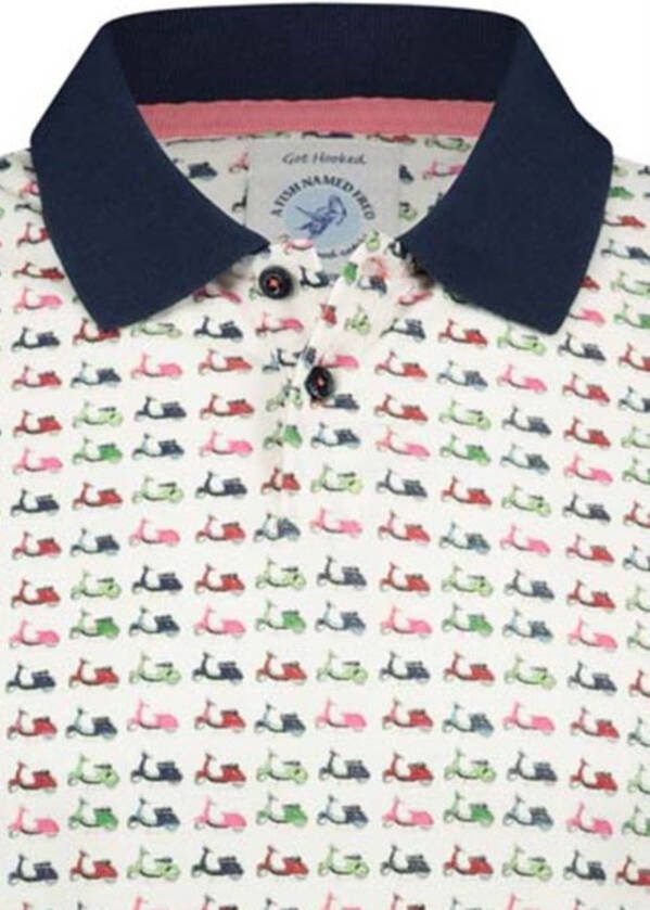 a fish named fred poloshirt korte mouw scooters