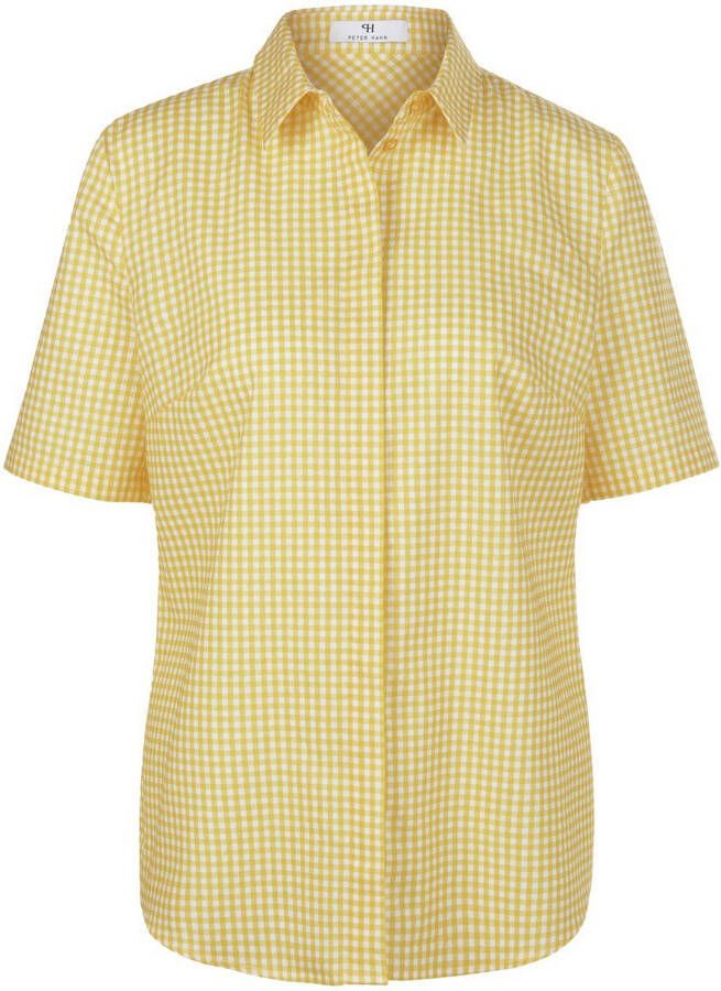 Peter Hahn Blouse korte mouwen geel