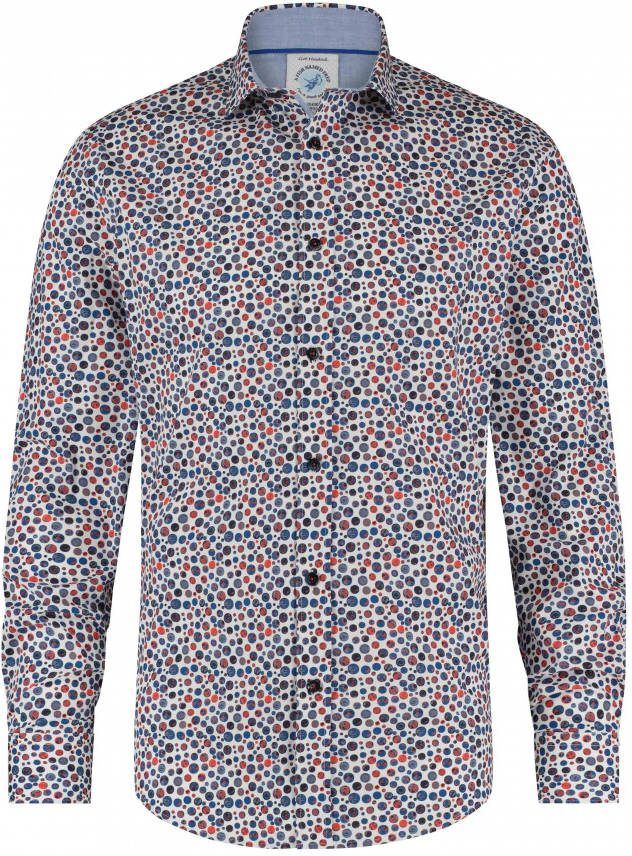 a fish named fred Shirt 25.01.006 104 , Blauw, Heren
