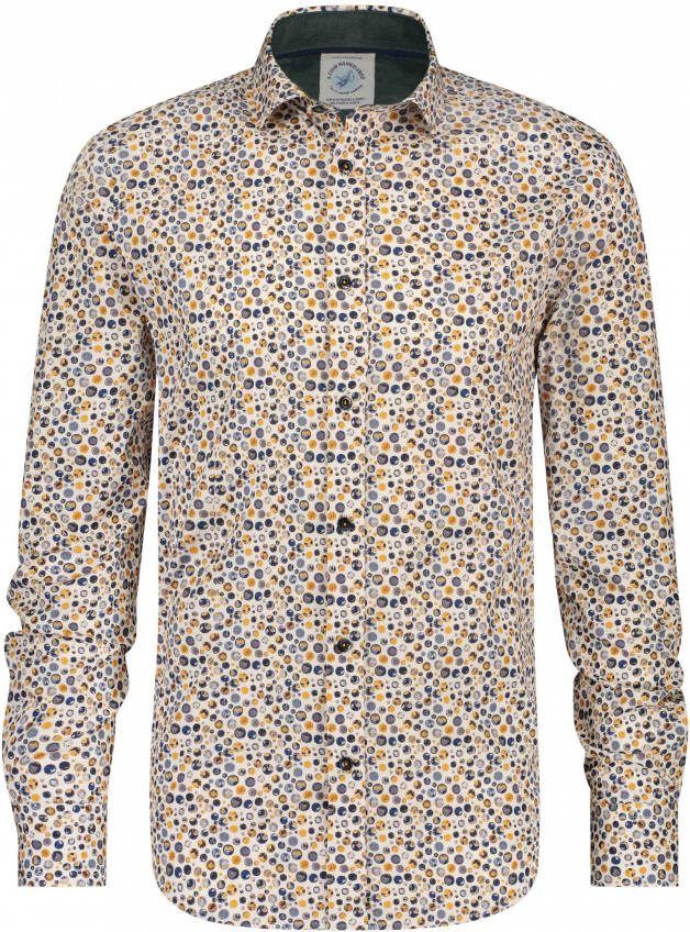 a fish named fred Shirt 25.02.043 101 , Beige, Heren