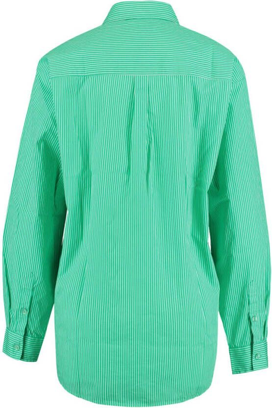 America Today Becky blouse van biologisch katoen met streepprint