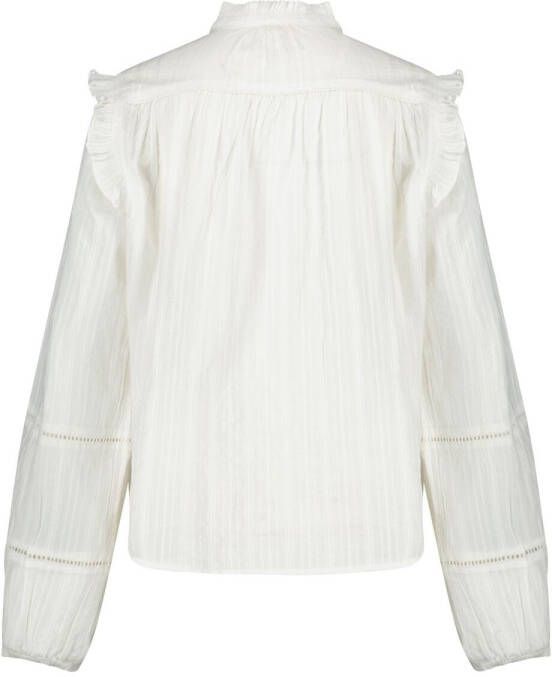 America Today Dames Blouse Bree Wit