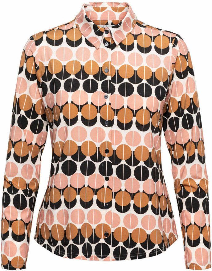 &Co Woman Blouse lange mouw bl215 lotte big dot