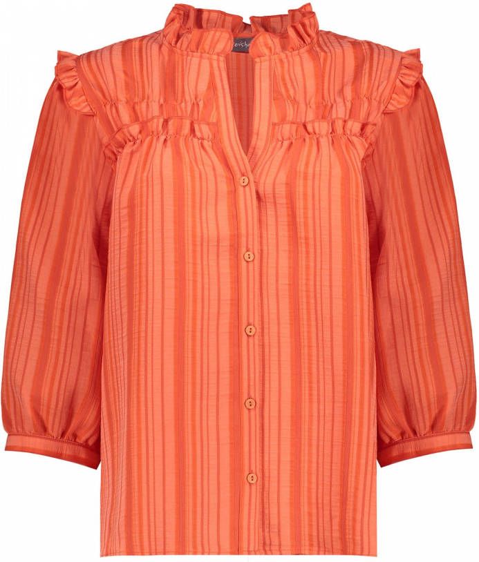 Geisha Lange mouwen Blouses Oranje Dames
