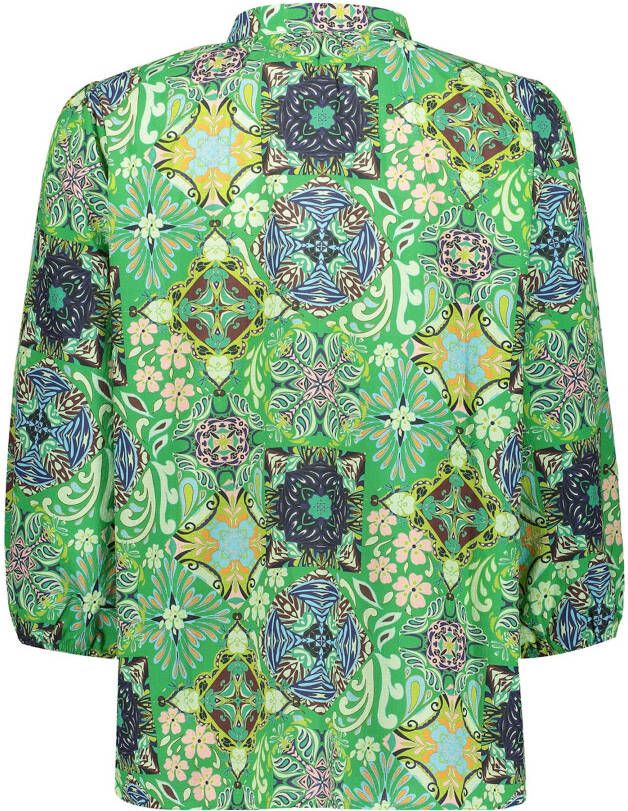 Geisha 33240 20 530 blouse green comb