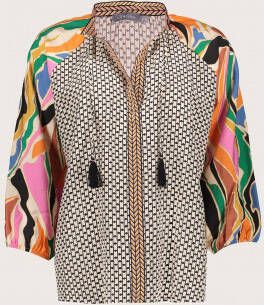 Geisha Blouse driekwart mouw
