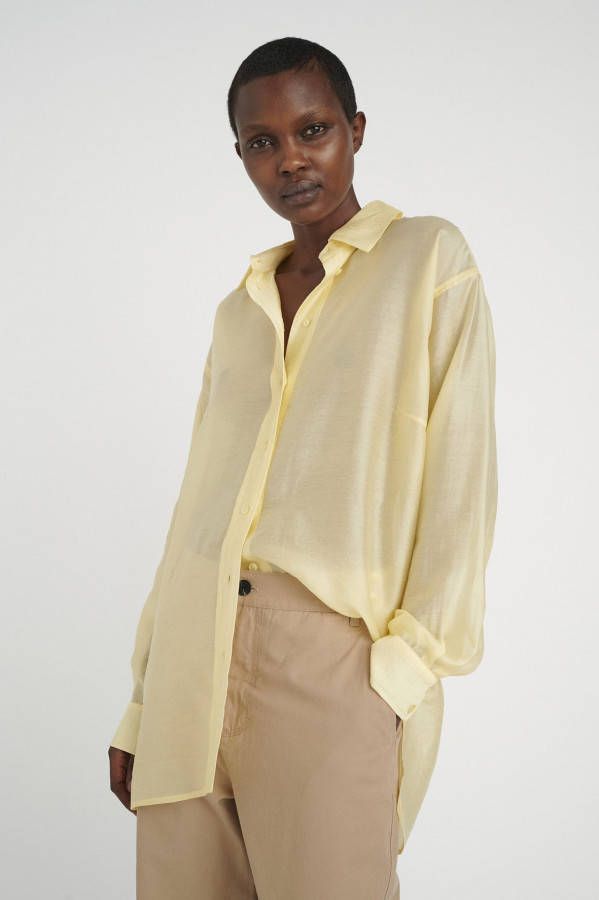InWear Melena Shirt , Geel, Dames