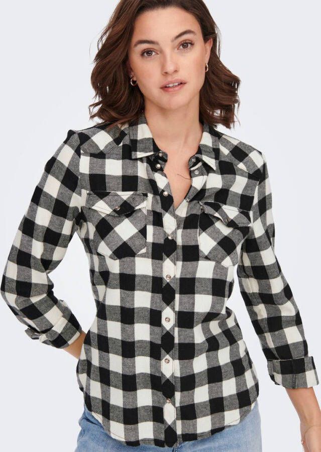 Only Overhemd geruit