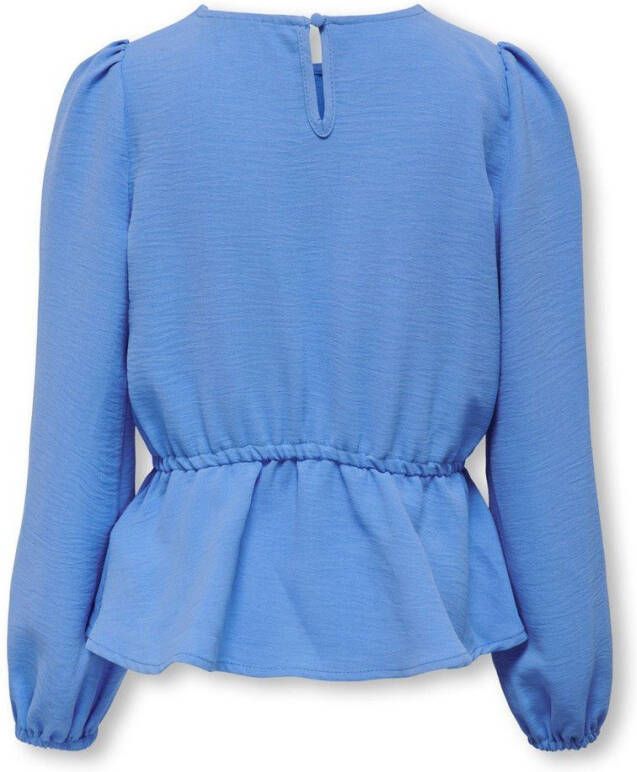 Only Blouses Blauw Dames