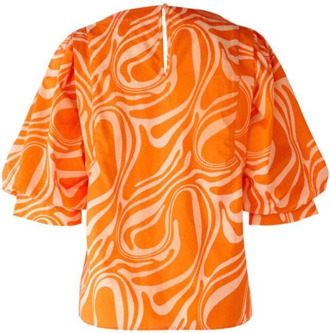 Oui Blouses Oranje Dames
