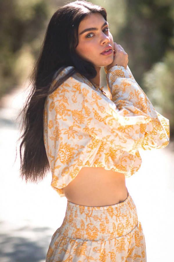 Poppy Field Lenny blouse.