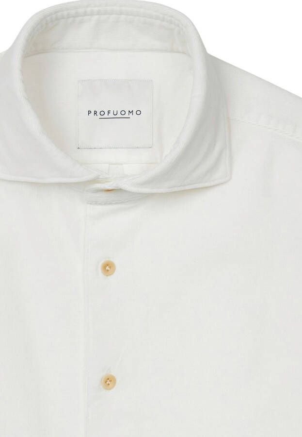 Profuomo Casual Overhemden Beige Heren