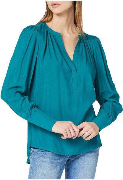 Q/S designed by blouse turquoise