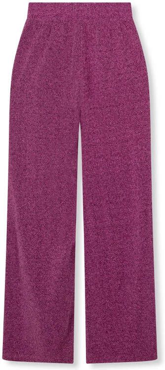 Refined Department Giselle crop top met lurex en ballonmouw