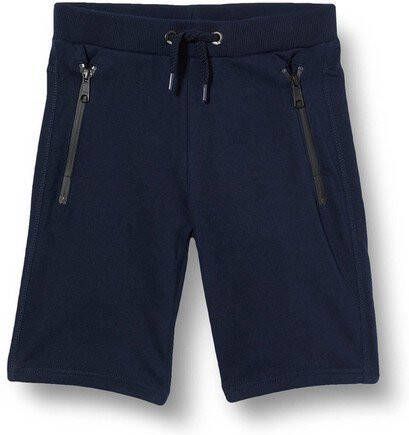 s.Oliver regular fit sweatshort donkerblauw
