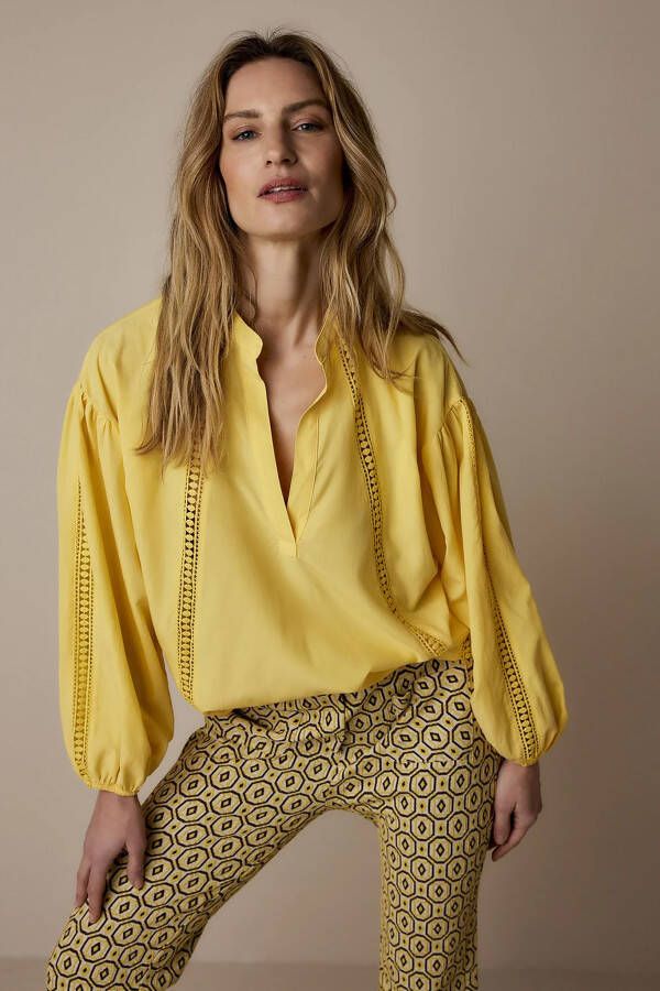 Summum 2s2895 11691 top lace accent tencel/cotton