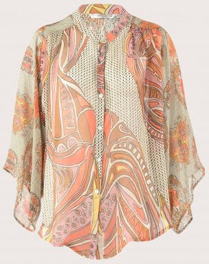 Summum Blouse driekwart mouw