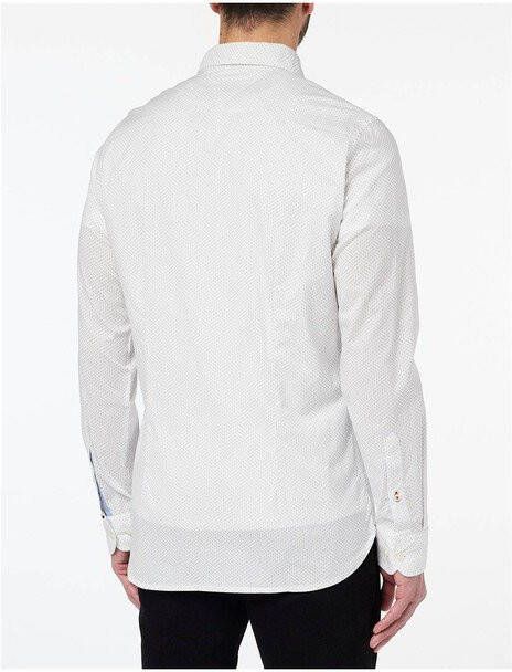 Tommy Hilfiger Casual Overhemden Wit Heren