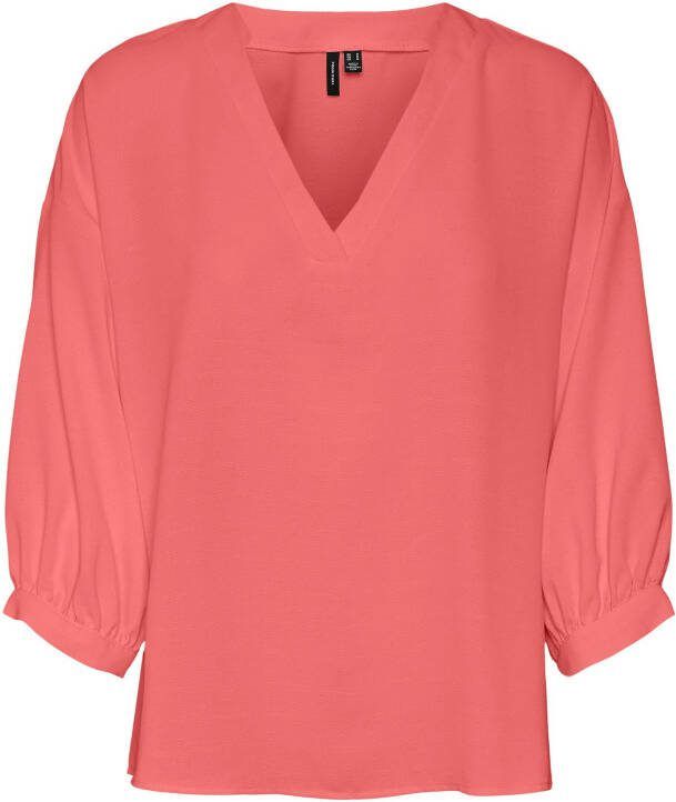 Vero Moda Blouses Oranje Dames