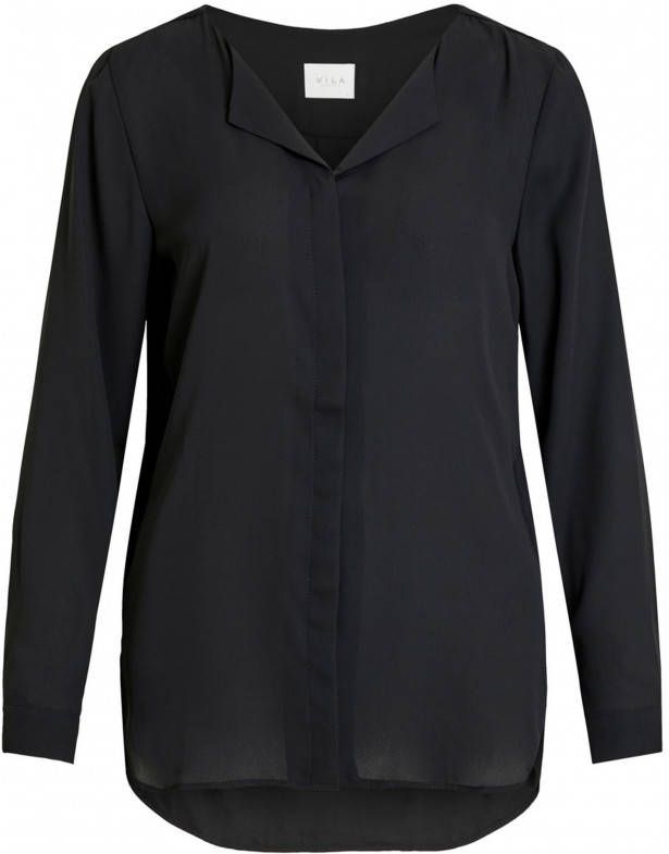 Vila Basic tops & shirts Zwart Dames
