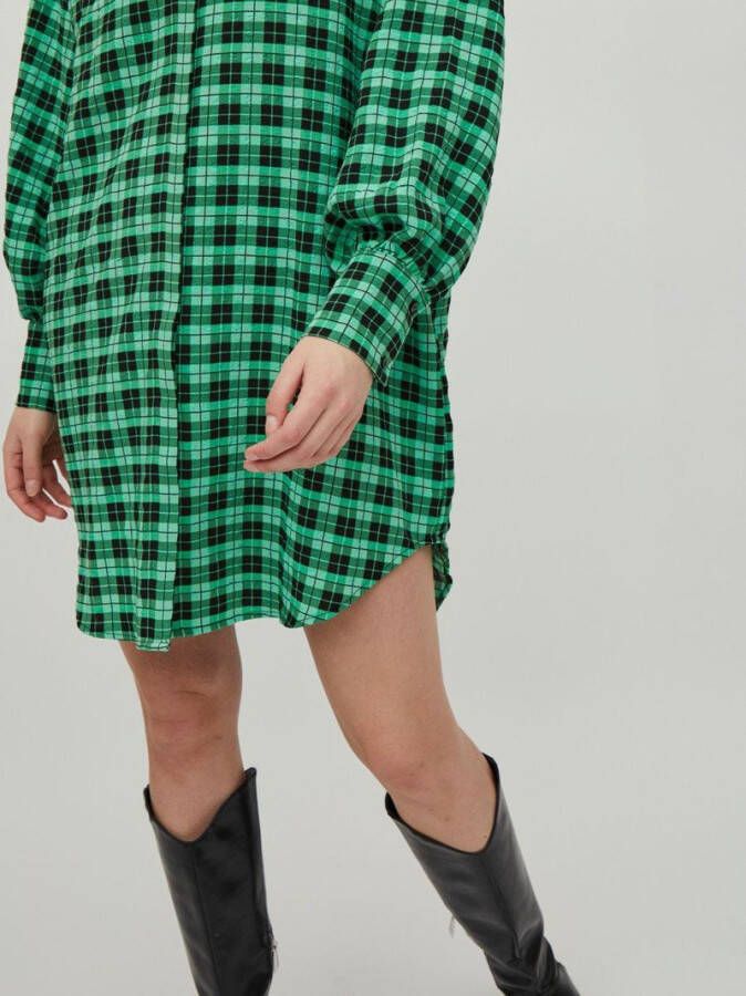 Vila Overhemd lang geruit