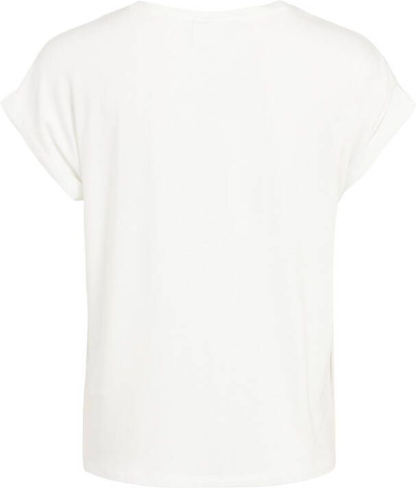 Vila Viellette s/s satin top/su noos