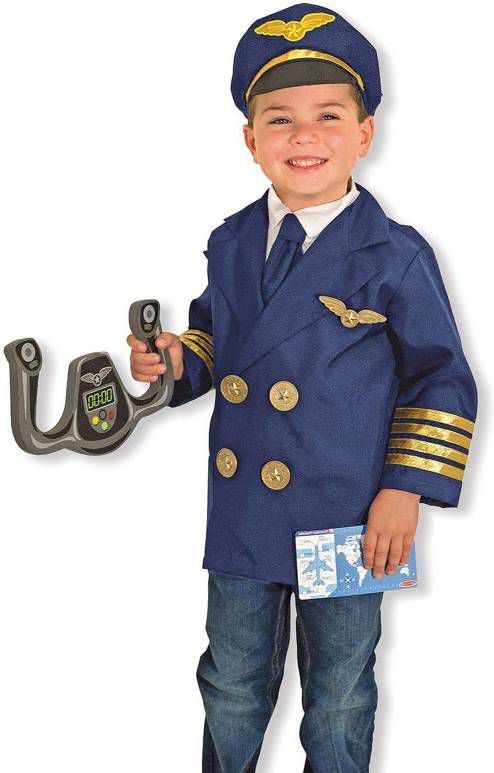 Melissa & Doug piloot verkleedset