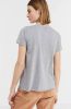 Mos Mosh T shirt Orion met printopdruk en pailletten grijs online kopen