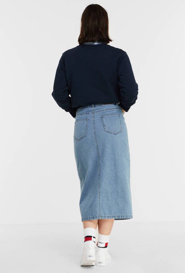 Object Collectors Item Denim blouses Blauw Dames