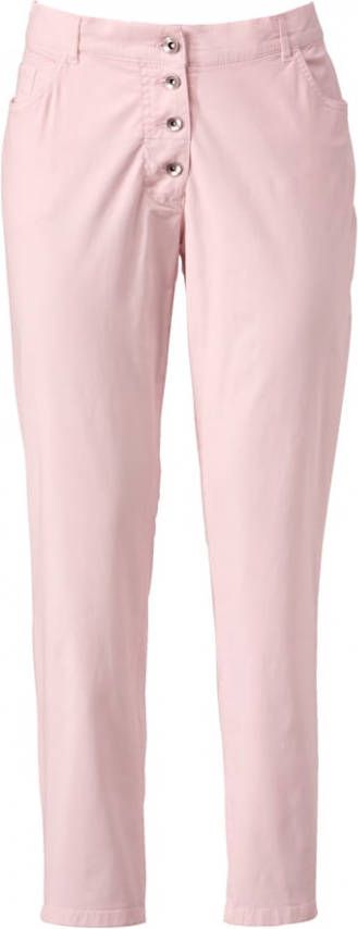 Angel of Style Broek met zichtbare knoopsluiting in de band Roze