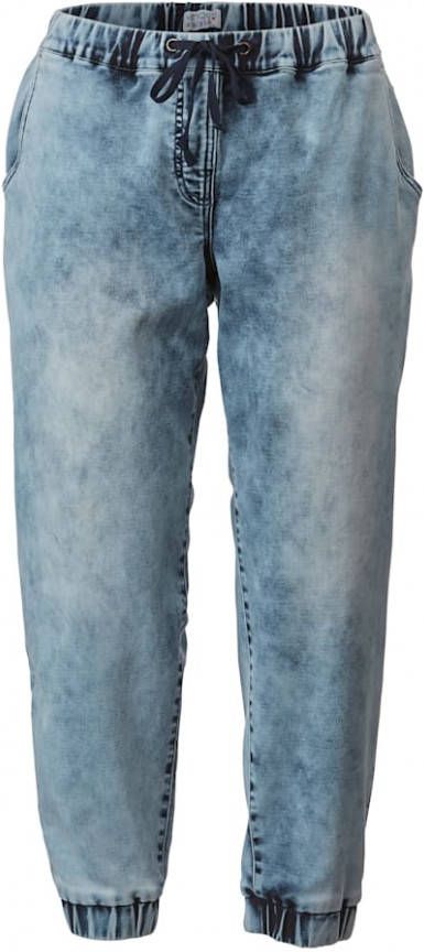 Angel of Style Sweatpants met tunnelkoord Blue bleached